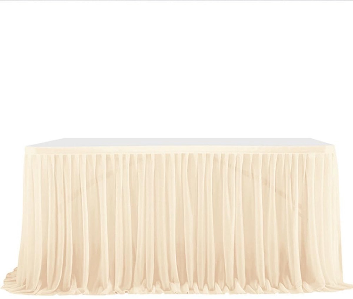 Omgoods - Tulle Tafelrok voor Feesten en Bruiloften, Decoratieve Tafelrok