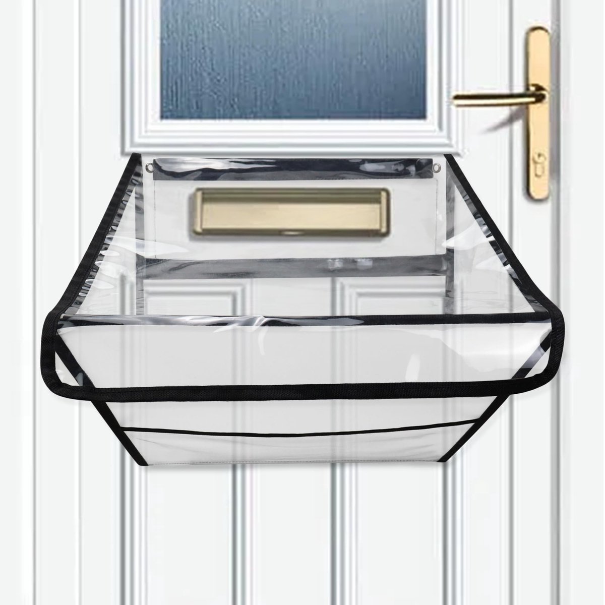 Omgoods- Brievenbus Catcher Groot Formaat - Brievenbus Opvanger - Eenvoudig te Installeren - Dog-Proof - Capaciteit 4,5 kg - Toegang met Eén Hand - Postopvanger