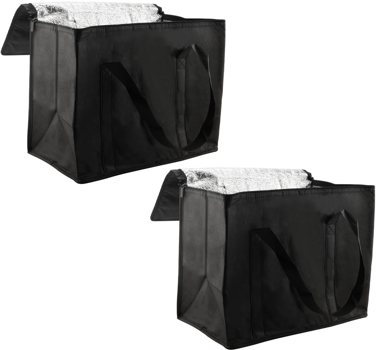 Omgoods - 2 Stuks Geïsoleerde Voedselbezorgtas van 30 Liter