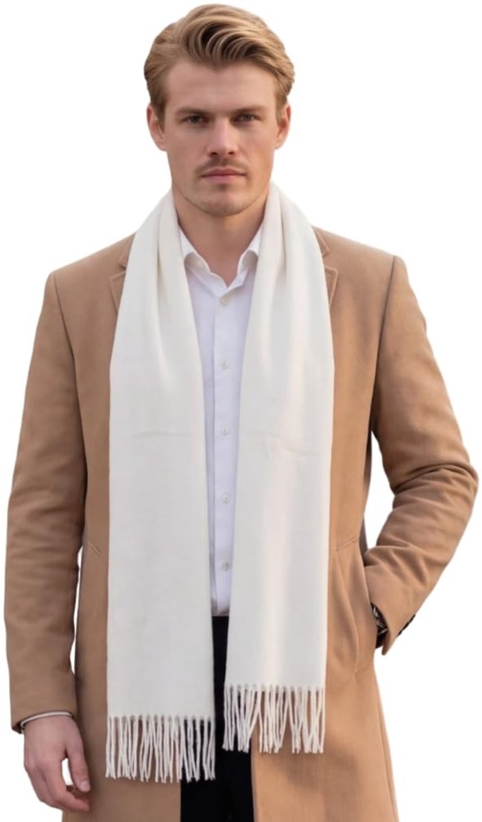 Omgoods - Cashmere Sjaal 185x65 cm voor Formele Gelegenheden