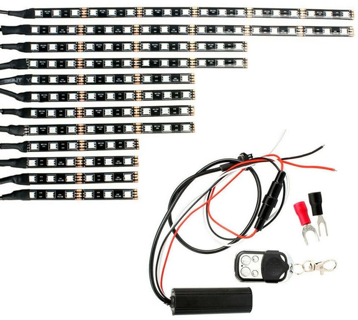 Omgoods - Universele 12V RGB LED Neon Strip Verlichting met Afstandsbediening