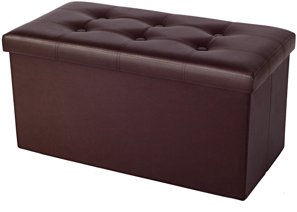 Omgoods - Opbergbox met Opvouwbare Bank 80 Liter