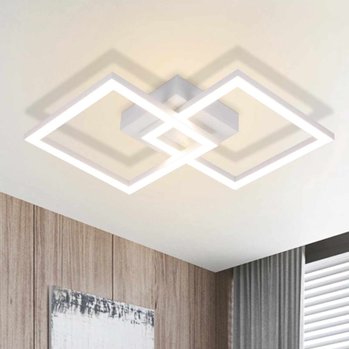 Omgoods - Moderne LED Plafondlamp 24W voor Keuken en Woonkamer