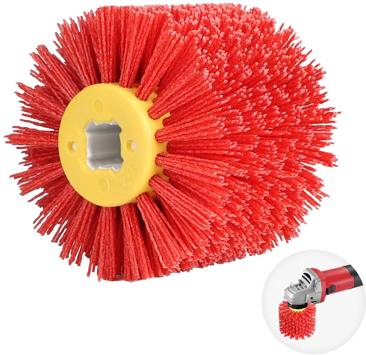 Omgoods - Nylon Borstel #120 voor Houtbewerking, Diameter 19 mm