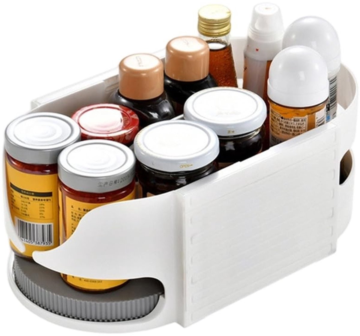 Omgoods - 360 Graden Rotating Fridge Organizer voor Keuken