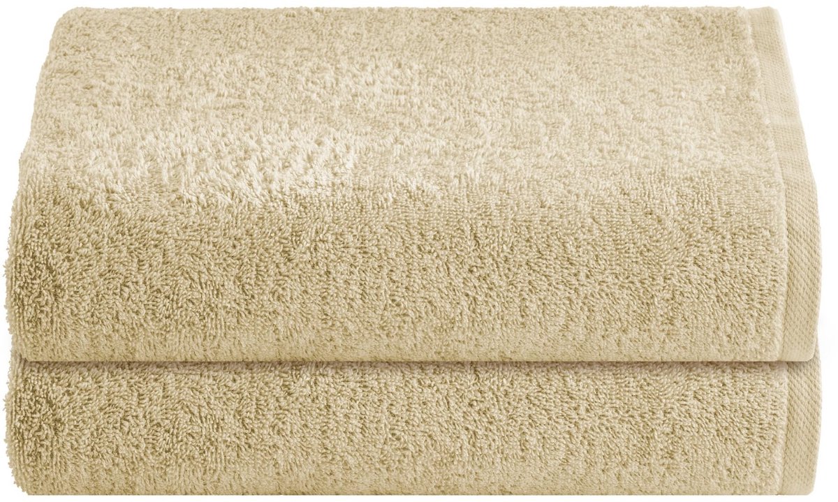 Omgoods - Douchehanddoek Extra Groot 2 Stuks 100% Katoen Terry - Sauna en Spa Kwaliteit