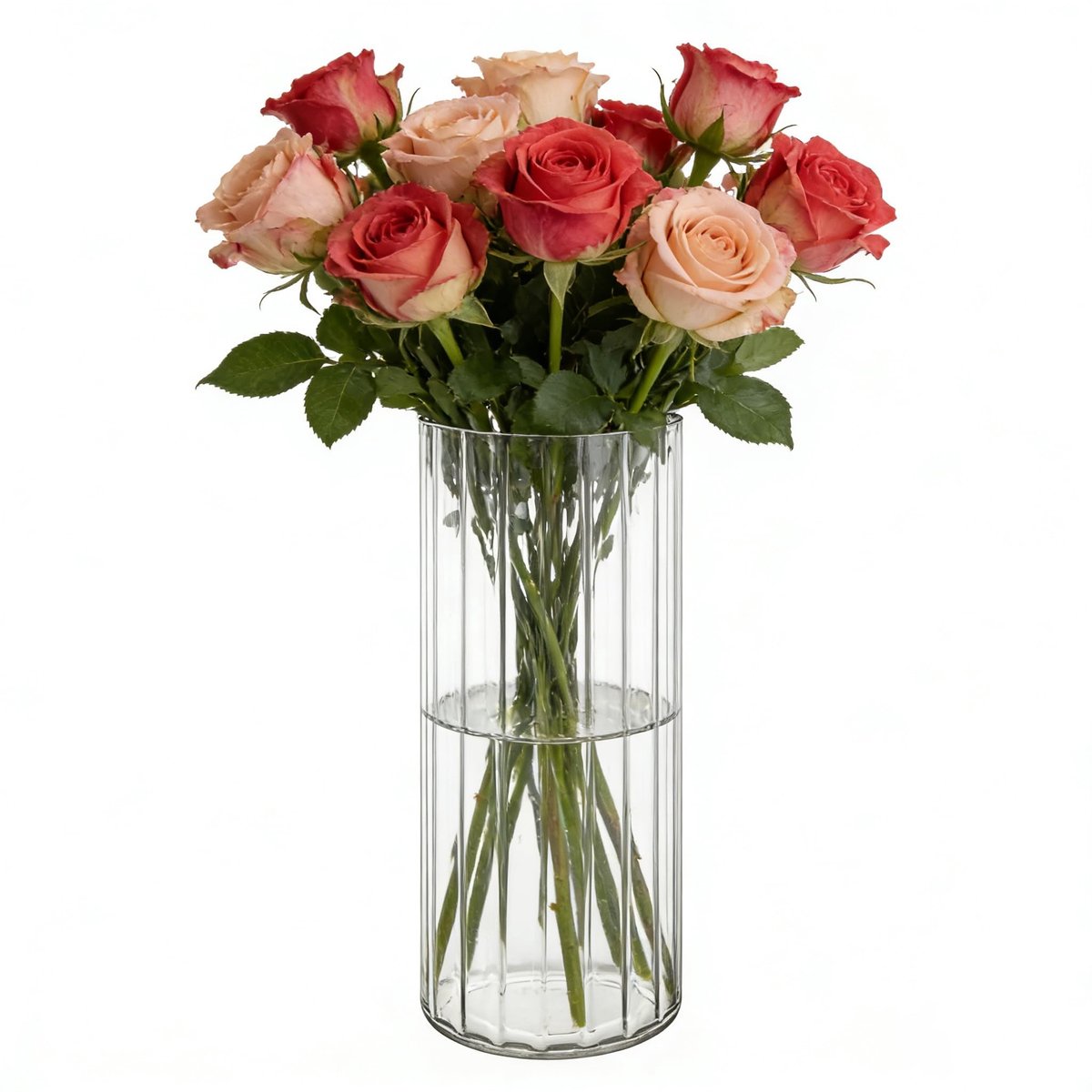 Omgoods - Acryl Vaas, Lichtgewicht en Breukbestendig voor Bloemen
