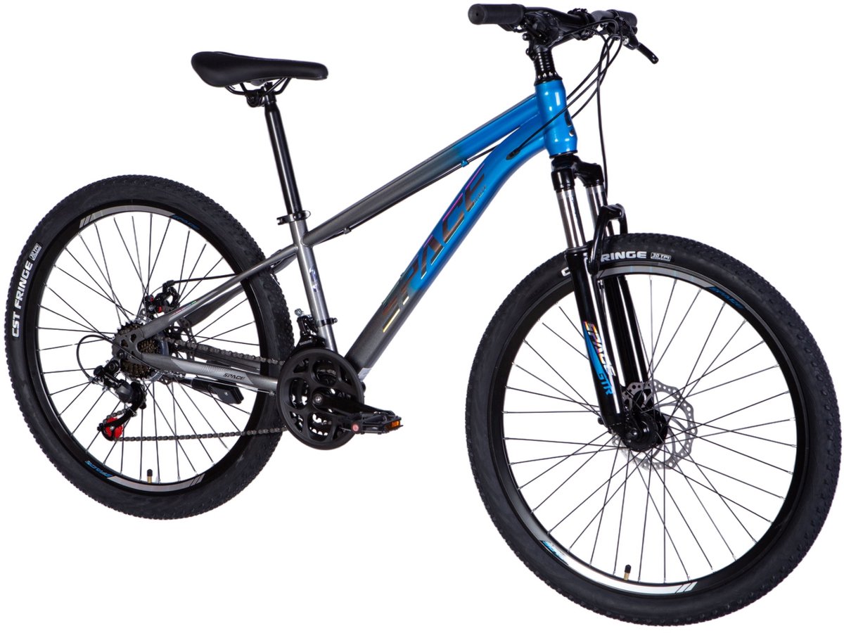 Mars – Mountainbike – 26 inch – 21 versnellingen – Schijfremmen – Voorvork met vering – Blauw