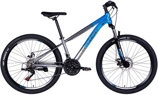 Mars - Mountainbike - 26 inch - 21 versnellingen - Schijfremmen - Voorvork met vering - Blauw van Mars — afbeelding 2
