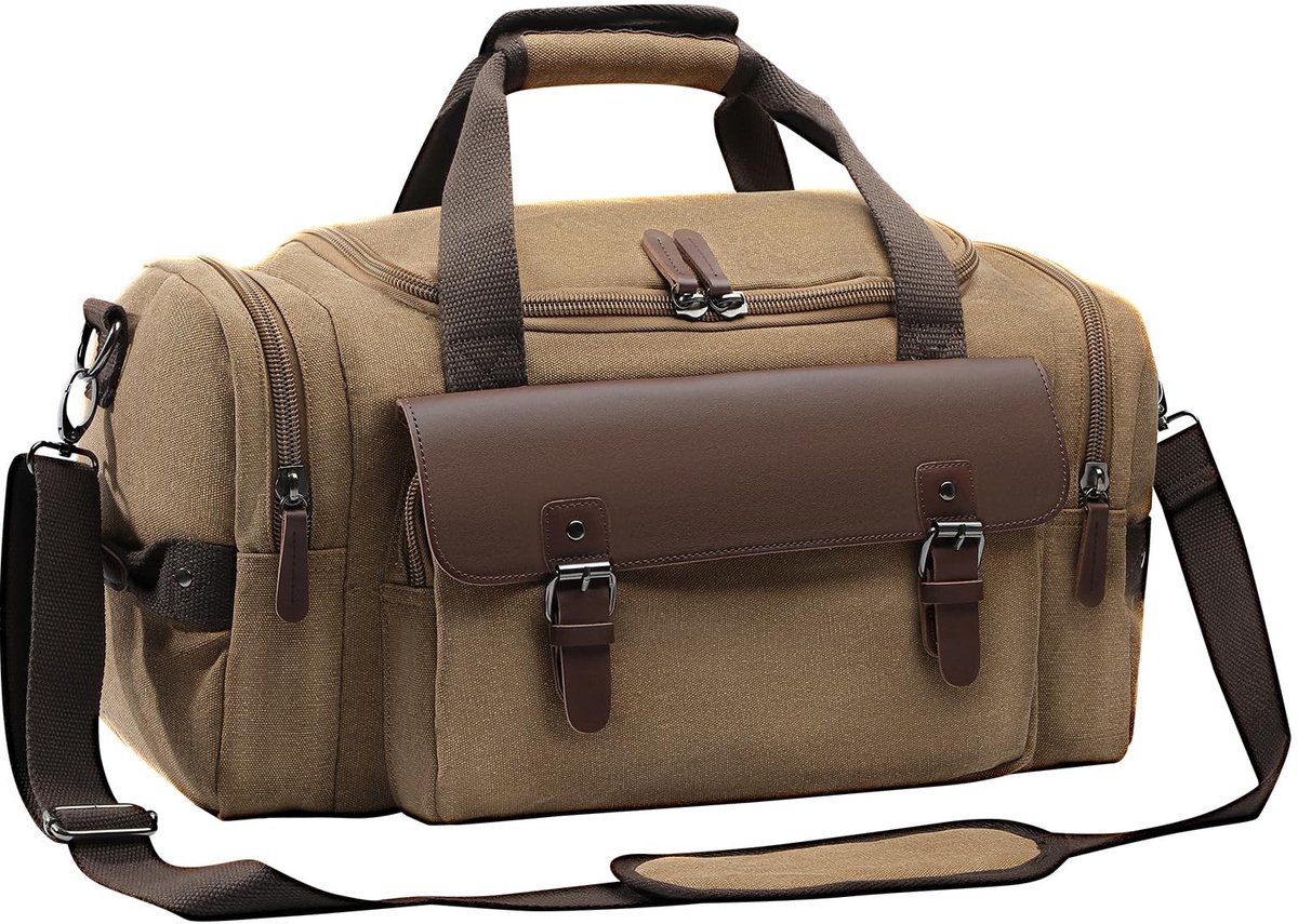 Omgoods - Duffel Bag - Unisex Canvas Reisbagage voor Weekenden
