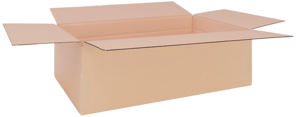 Omgoods - Vouwdozen 550 x 330 x 195 mm Bruin Set van 25