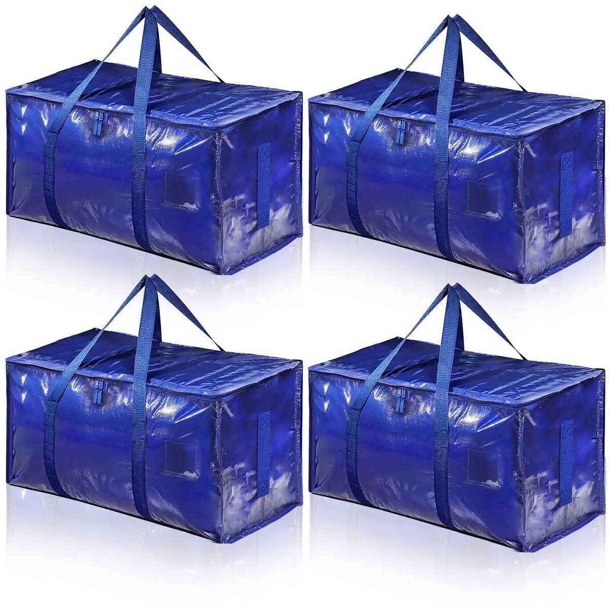 Omgoods - Grote Blauwe Verhuiszakken 90 Liter