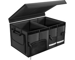 Omgoods - XL Auto Kofferbak Organizer met Deksel en Compartimenten