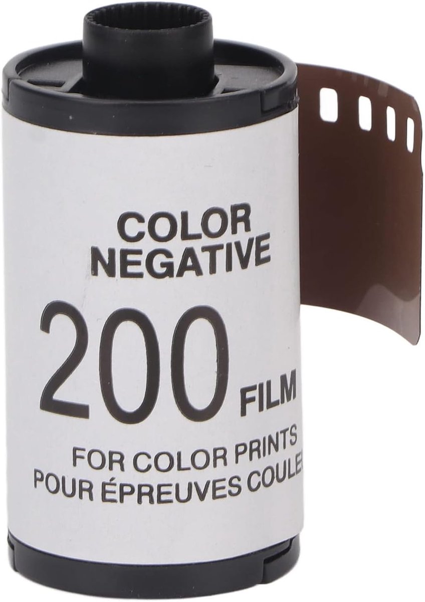 SnelShoppen - 35mm Kleur Film 8 Stuks Negatief 135 ISO200 Geschikt voor Camera en Dia Negatief Scanners - Hoge Resolutie en Brede Belichting
