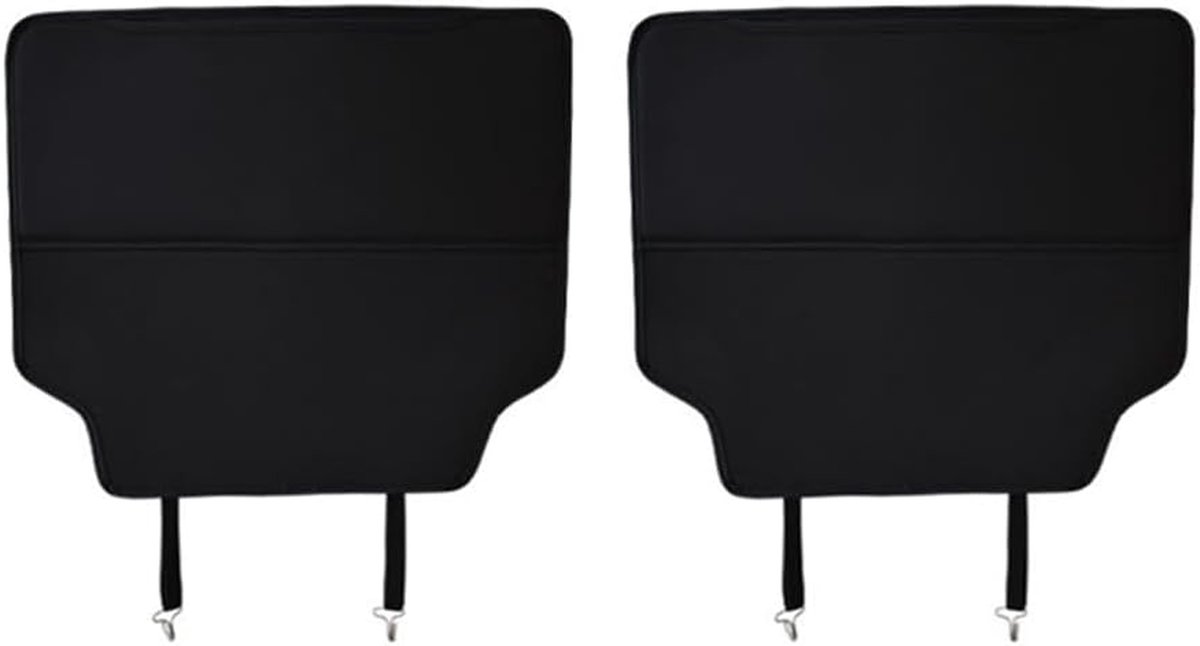 Autostoelbeschermer - Stoelhoezen Auto - Bescherming Interieur - Waterdicht Vlekbestendig - 100 g - Zwart
