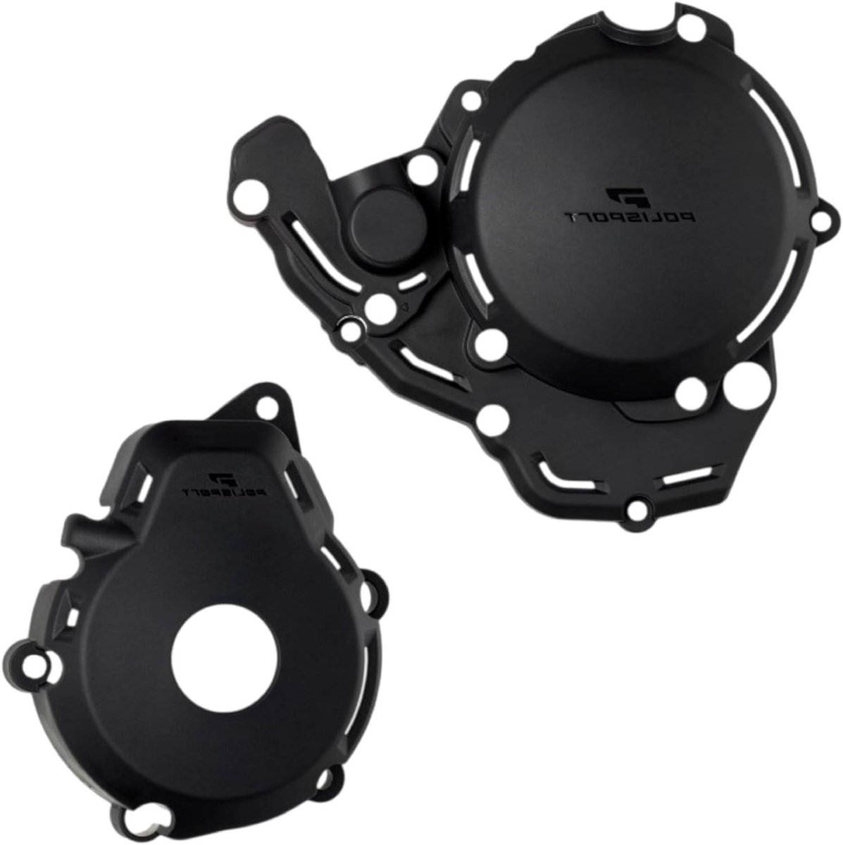 Motorbeschermingsset - Frame beschermers - Motoronderhoud - Eenvoudige montage - 1 kg - Zwart