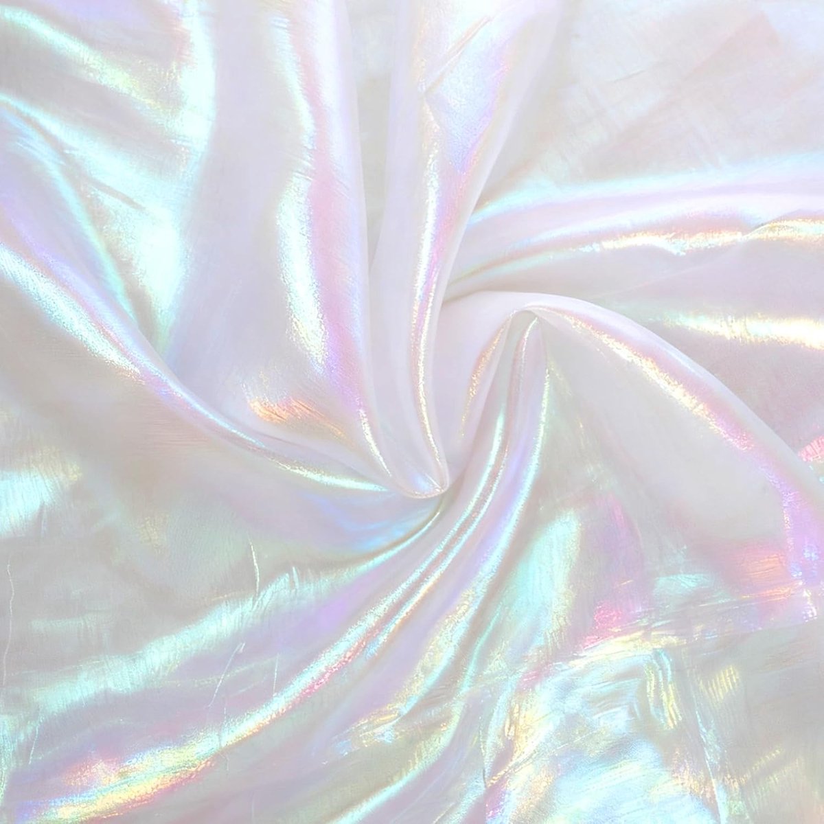 Holografisch Stof 2M - Iriserende Pailletten Gradient Organza - Glanzend Tulle - Perfect voor Bruiloften - SnelShoppen