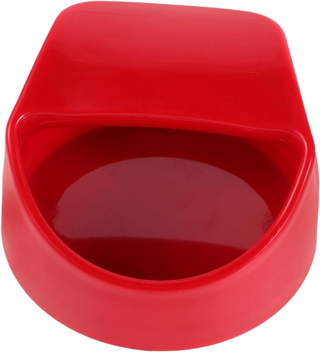Airhockey Strikers - Pusher Puck Houder - Tafelhockey Spelen - Ergonomische Grip - 10 x 10 x 7 cm - Rood