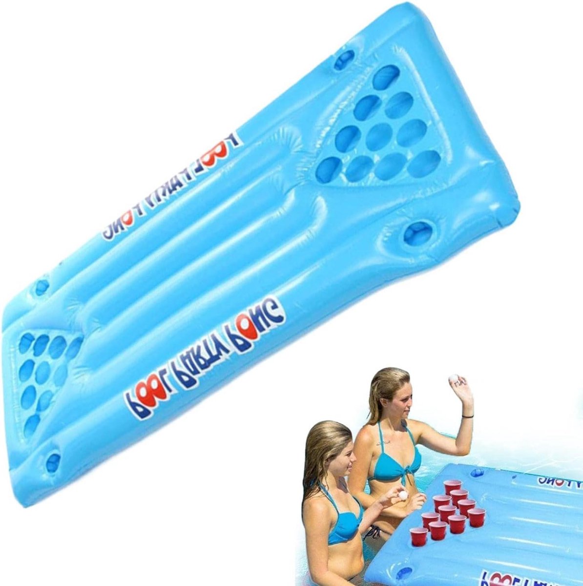 Opblaasbare Tafel - Water spel - Feest organiseren - Duurzaam PVC - 150 cm - Meerdere kleuren