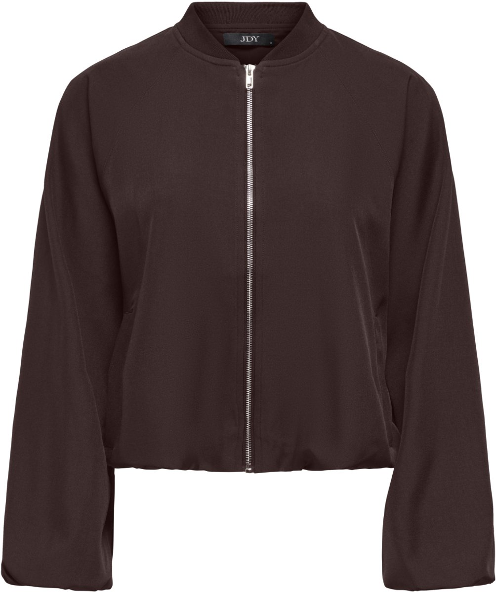 Jacqueline de Yong Jas Jdyjerome L/s Balloon Bomber Wvn 15380639 Coffee Bean Dames Maat - XS