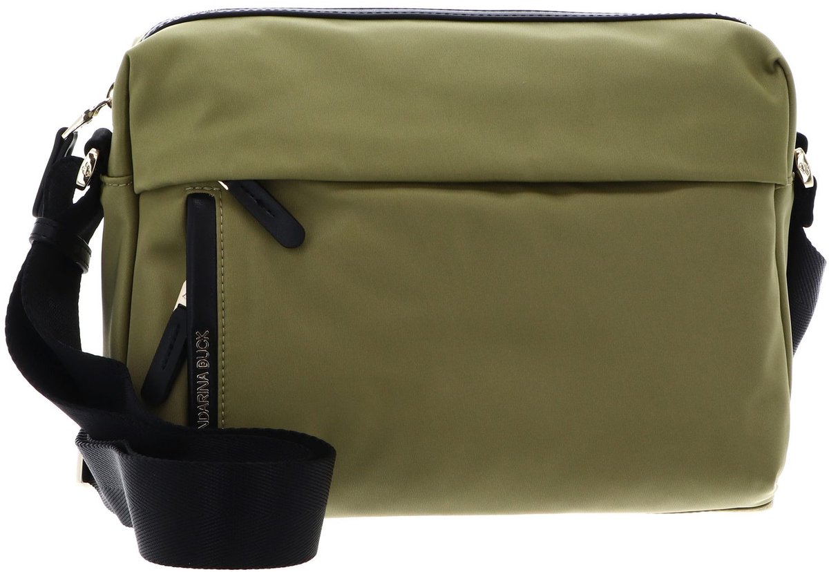 MANDARINA DUCK schoudertas Hunter Crossover Winter Olive olijfgroen