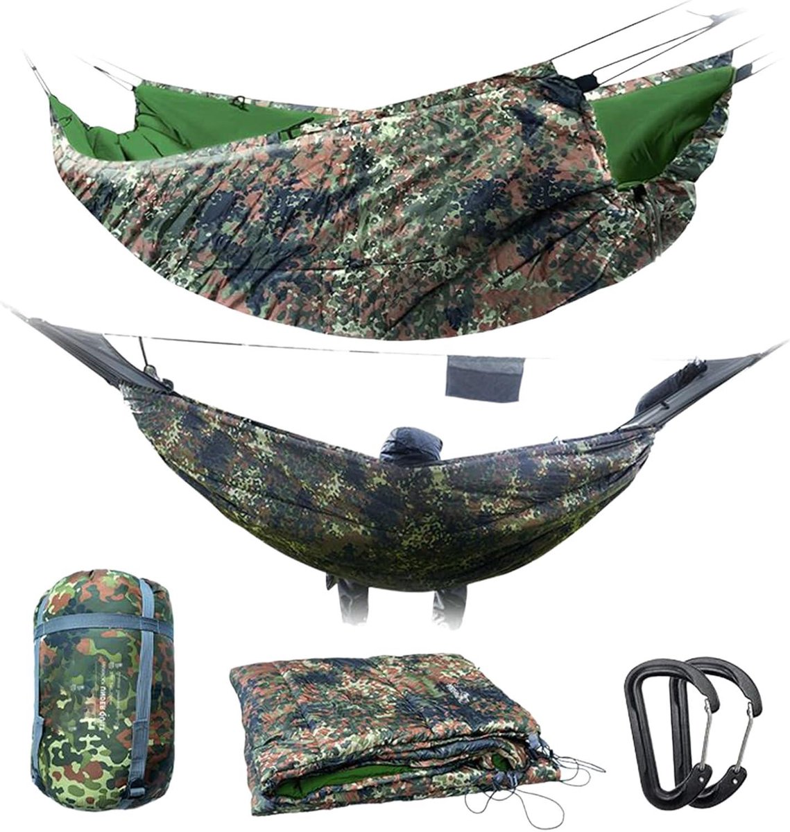 Hangmat Onderdeken - Isolatiedeken Hangmat - Kamperen Buiten - Lichtgewicht Warmteopslag - 240 x 130 cm - Enkele Attribuut