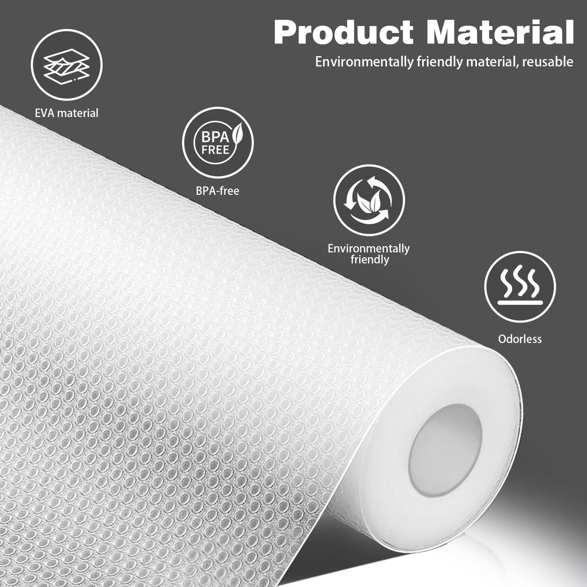 Omgoods - Antislip Lade Mat 50 cm x 600 cm voor Keukenkasten