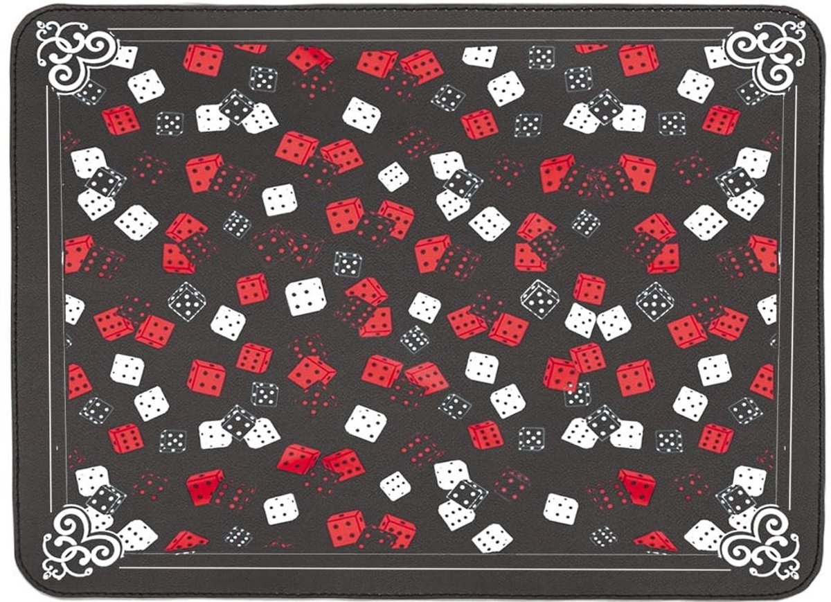 Omgoods - Casino Muismat voor Gamers - Antislip Bureau Pad met Dobbelstenen Design