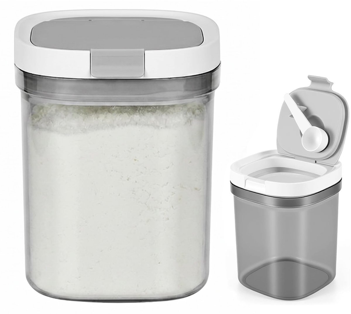 Omgoods - Luchtdicht Koffieblik met Maatlepel 1300 ml