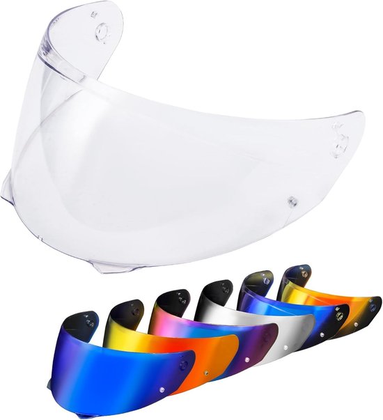 Getinte Helmvizier voor HJC HJ-33 I90 - UV Bescherming en Vervangend Gezichtsscherm voor Motorfietsaccessoires