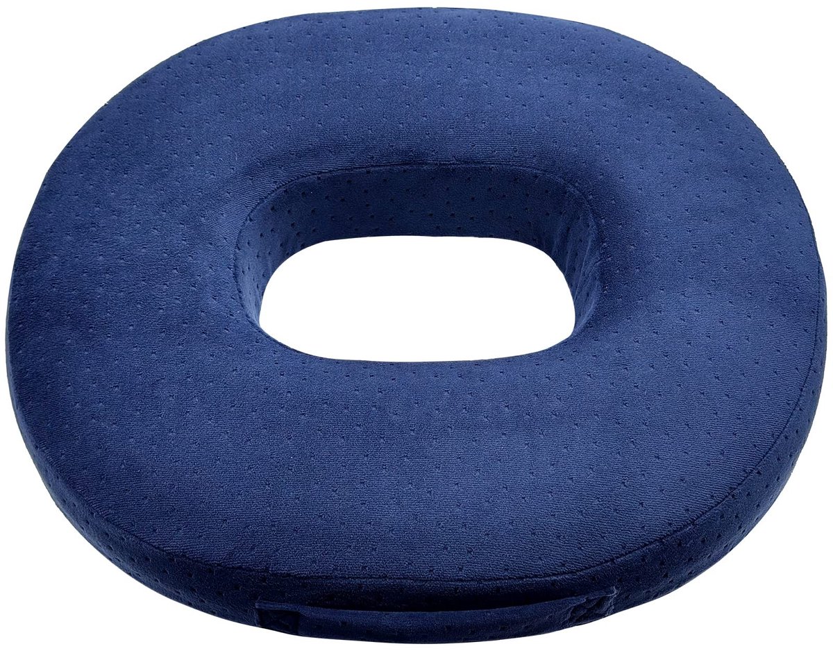 Omgoods - Orthopedisch Memory Foam Zitkussen met Antislip Onderkant