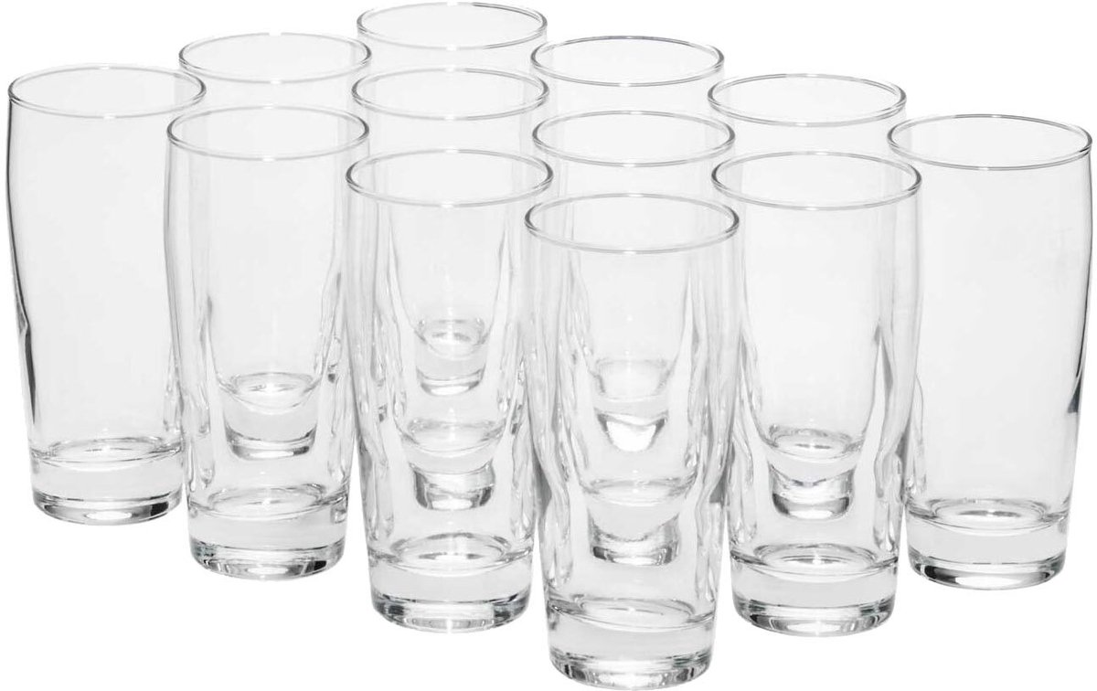 Willi Becher geeicht Willy 0,2 l Set van 12