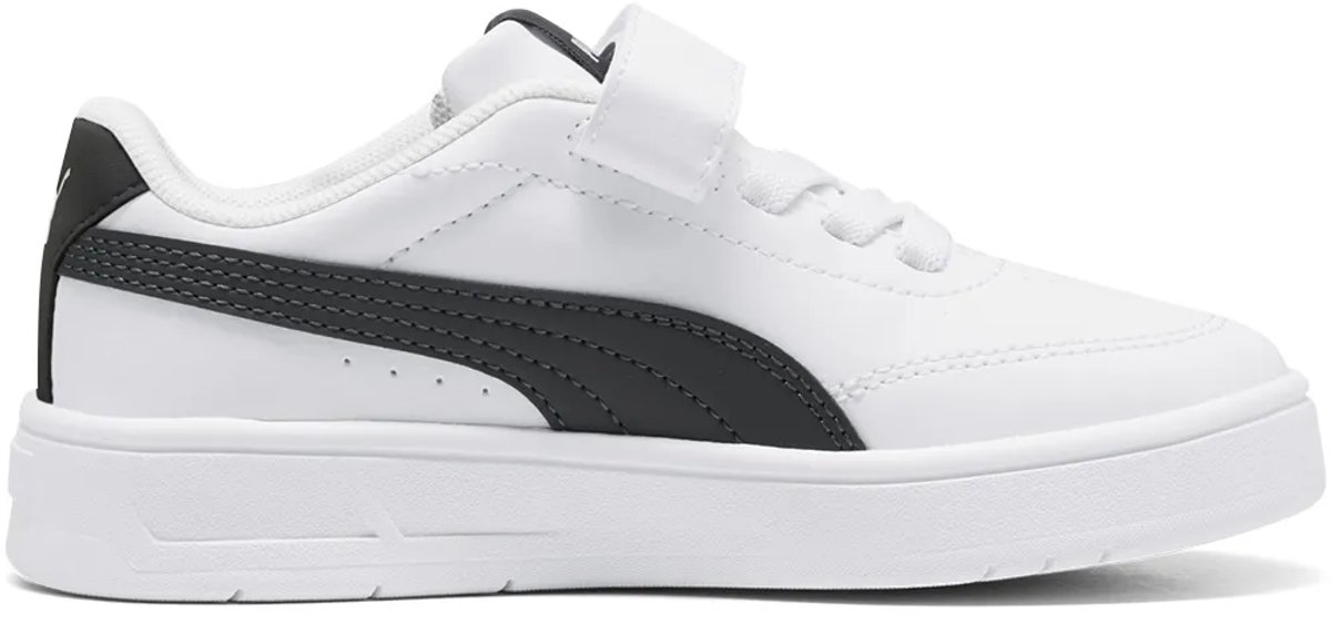 Puma Court Classic Clean Ac+ Ps Schoenen 1/2 Kinderen Zwart