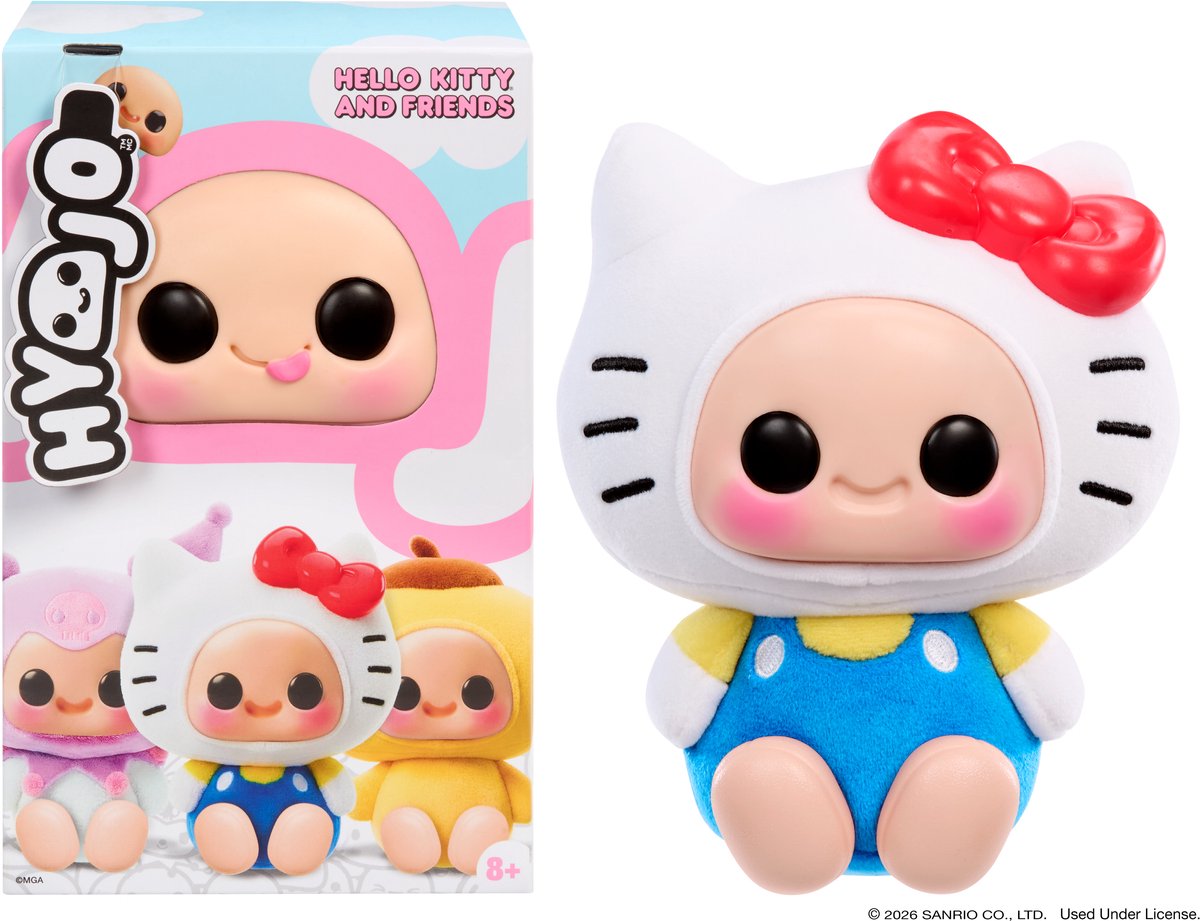 Hyojo Hello Kitty and Friends: Hello Kitty, de zeldzame Kuromi of de extreem zeldzame Pompompurin - Blind box met sleutelhanger - Vanaf 8 jaar — cadeau in Spellen & Speelgoed - foto 2