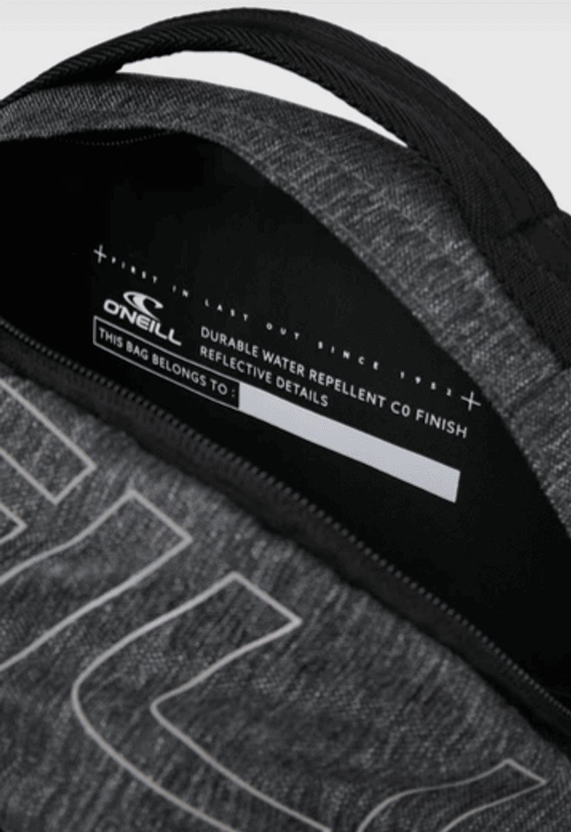 O'neill Rugzak President 26l Backpack Dark Grey Melee | Grijs | Maat: One Size