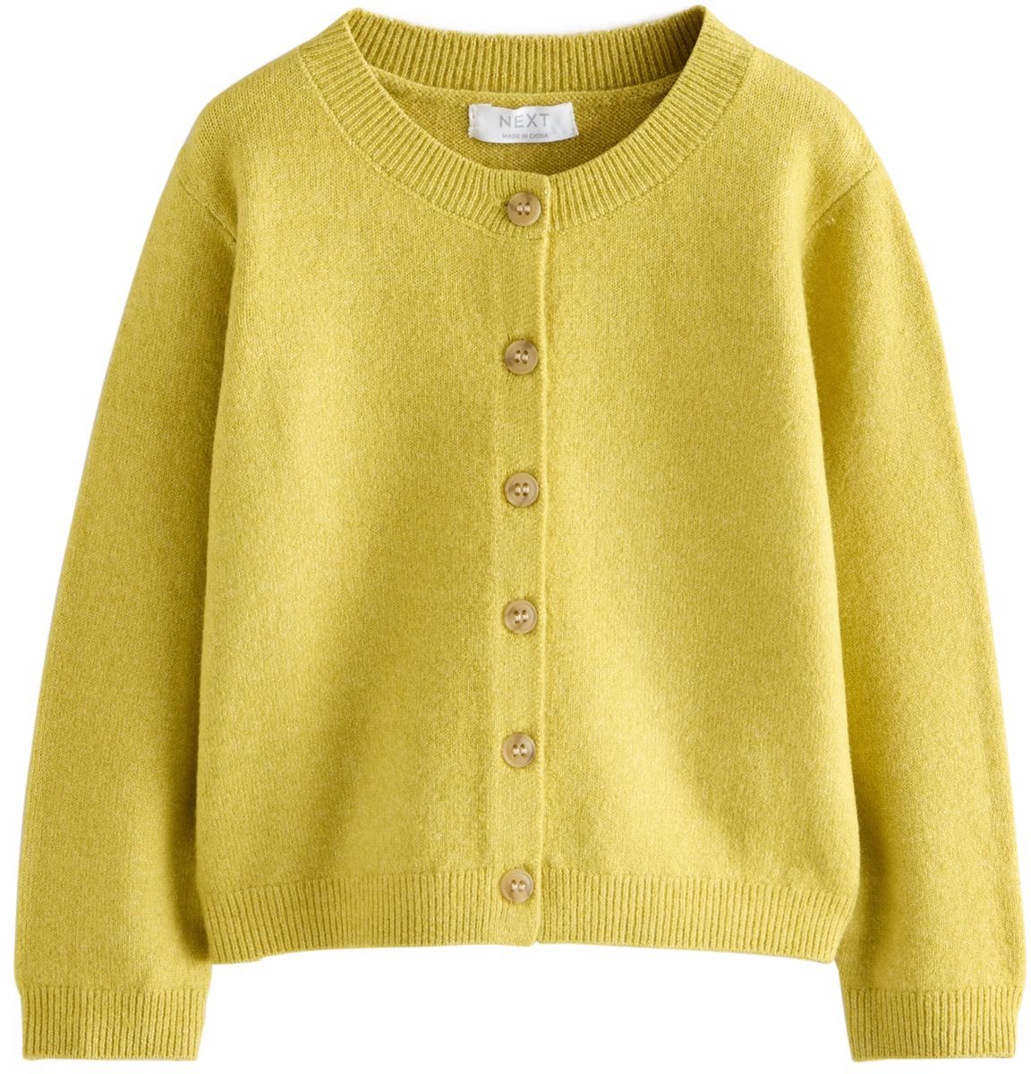Next - Meisjes - Gebreid vest - Groen