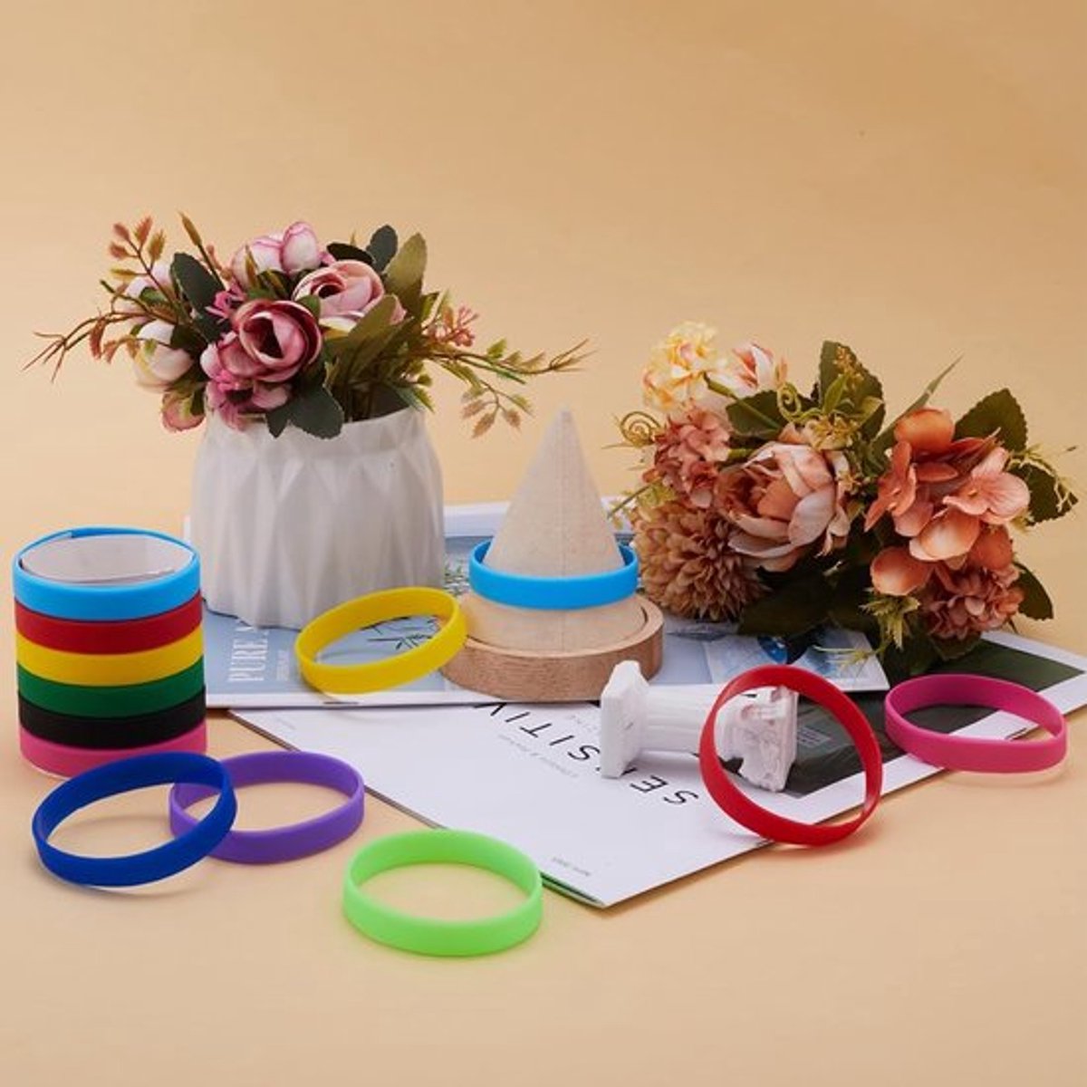 Dailygoody Siliconen Armbanden voor Dagelijkse Gebruik