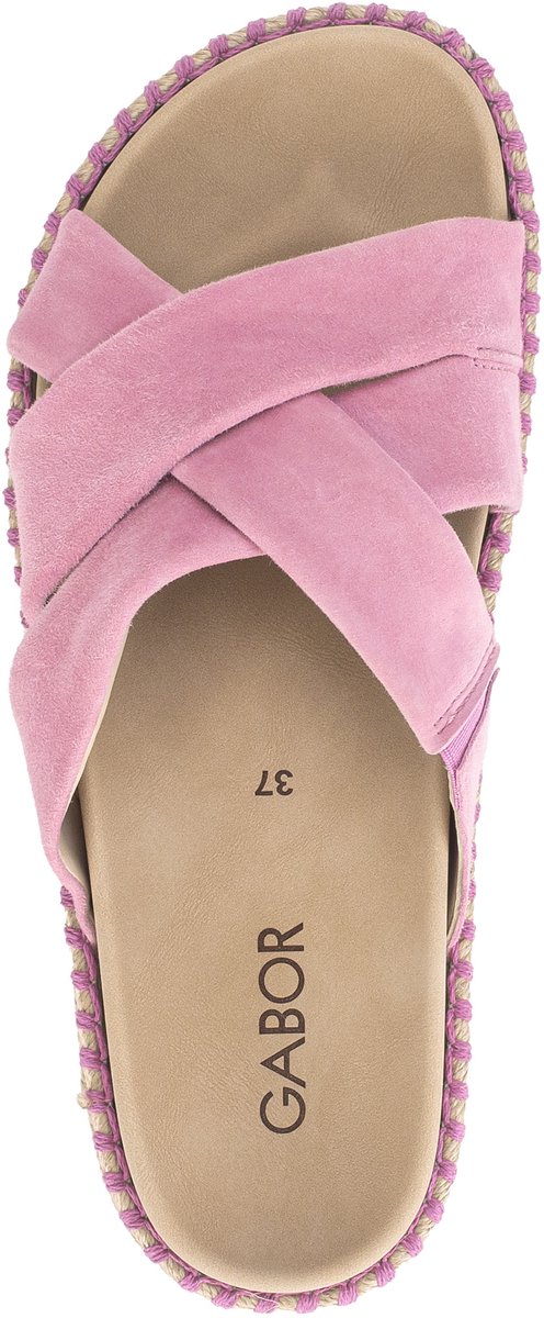 Gabor dames slipper - Roze - Maat 39