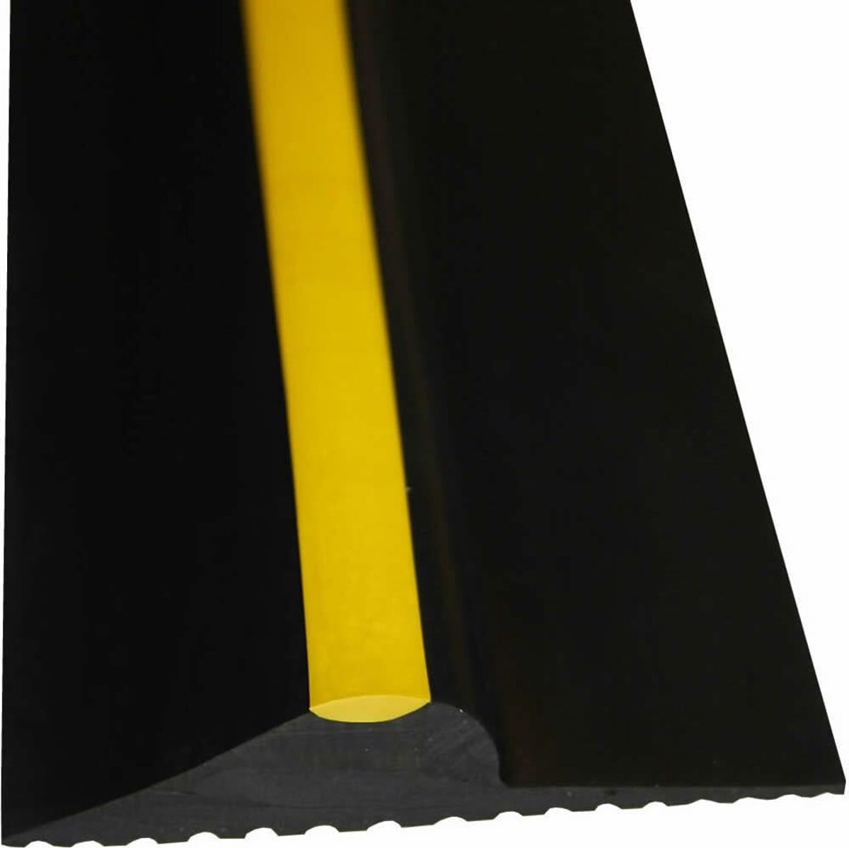 SnelShoppen - Universele garagedeur afdichtstrip met sterke lijm - Rubber tochtstrip voor waterdichte drempelafdichting - Ideaal voor garage, schuur,