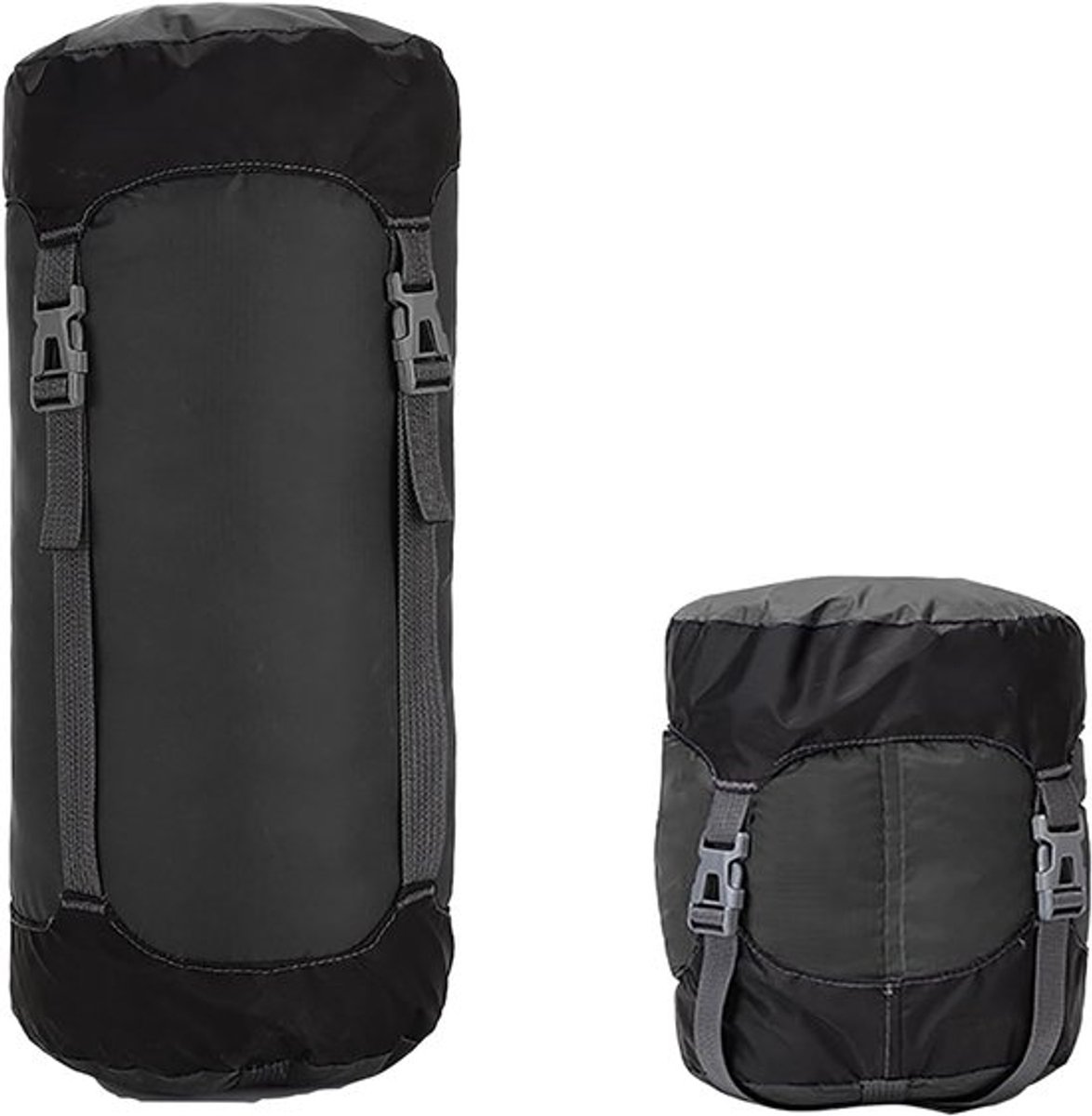8L Compressie Opbergzak Voor Slaapzak, Waterdichte Nylon Stuffzak Met Trekkoord, Afmeting 18 x 48 cm Voor Slaapzakken En Buitenkleding