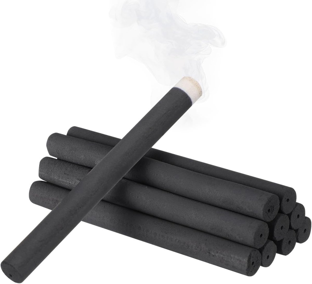 Rookloze Moxa Rollen voor Moxibustion Therapie, Handgemaakte Stokken voor Acupunctuur en Ontspanning, 10 Stuks