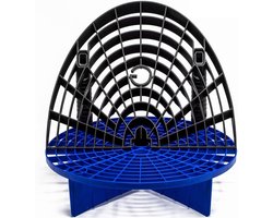 Wasemmer Accessoireset - Grit Guard Set - Krasvrij Reinigen - Dubbele Vuilscheiding - 30 cm - Blauw Zwart