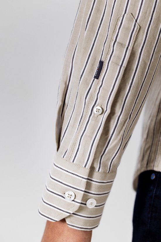State of Art Overhemd Overhemd Met Gestreept Dessin 21226247 8759 Mannen Maat - 3XL