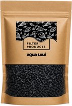 Aqua-Loui® - Actieve Kool voor Aquariumfilter - Premium Carbon Filtermateriaal - Verwijdert Geuren, Verkleuringen & Medicijnresten - Geschikt voor Zoet- en Zoutwater - 1000 ml