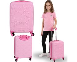 Top 10 beste kinderkoffers 2026: Hello Kitty Roze Harde Reiskoffer 40 cm