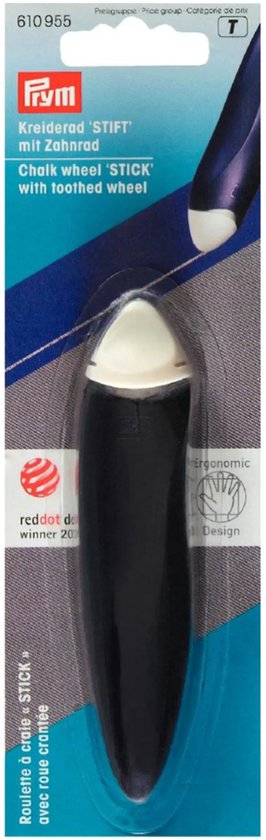 Prym Krijtradeerwieltje Stokje Ergonomics