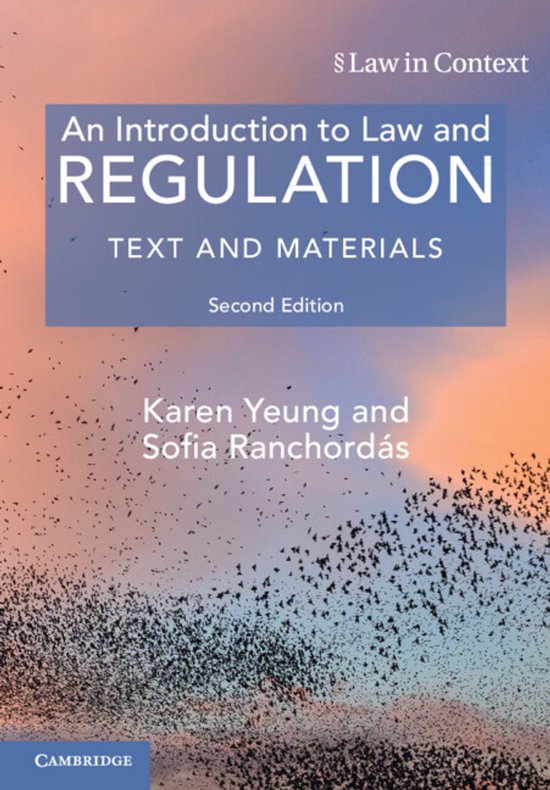 Law in Context-An Introduction to Law and Regulation - cover