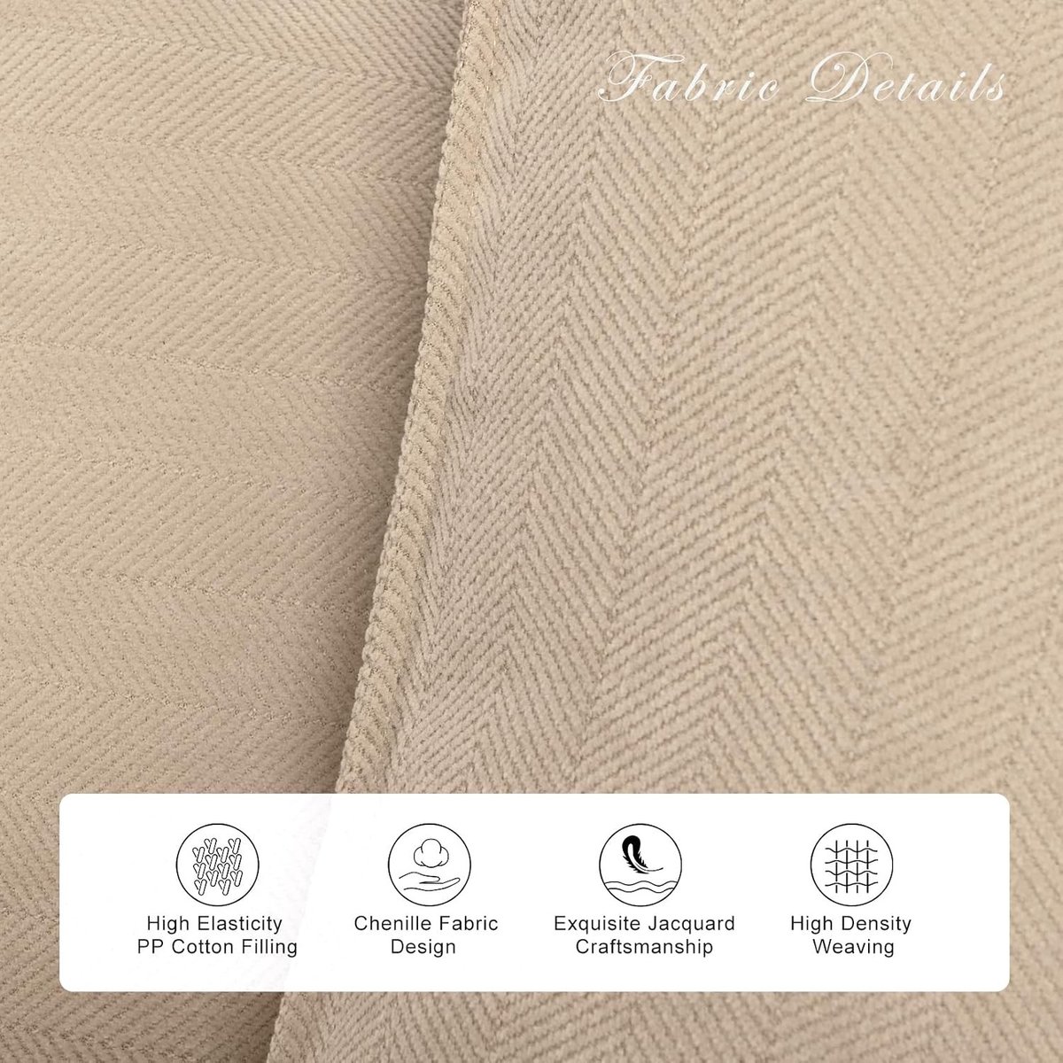Set van 2 Chenille Kussenhoezen 30 x 50 cm - Elegante en Luxe Decoratieve Kussens voor Bank, Bed en Woondecoratie