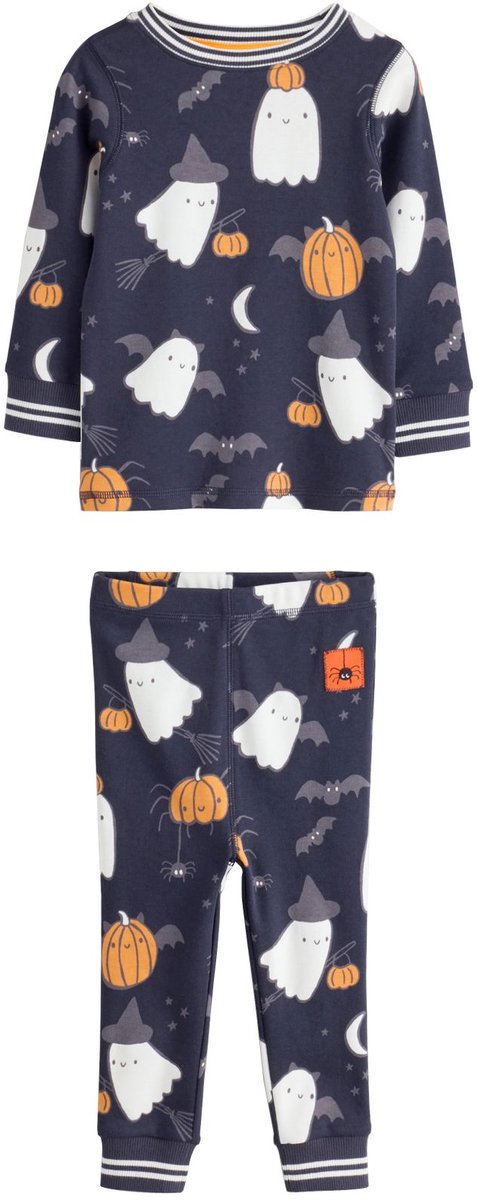 Next - Jongens - Halloween pyjama - Zwart