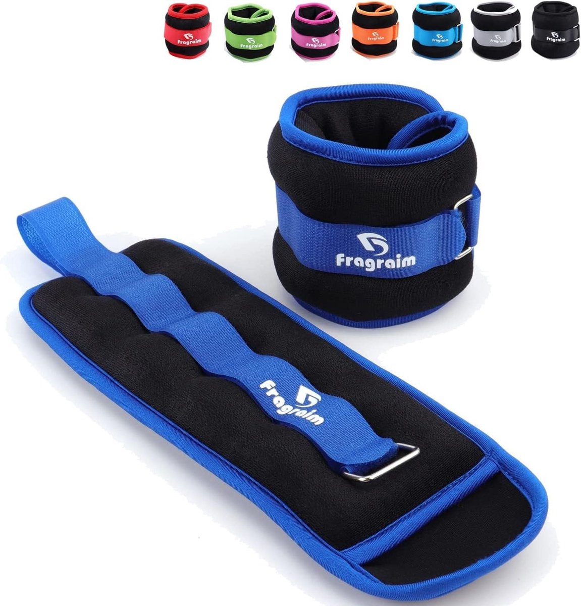 SnelShoppen - Ankle Weights voor Dames, Heren en Kinderen - Verstelbare Enkelgewichten 0.5/1/1.5/2/2.5/3/5 kg - Ideaal voor Joggen, Gymnastiek, Aerobi